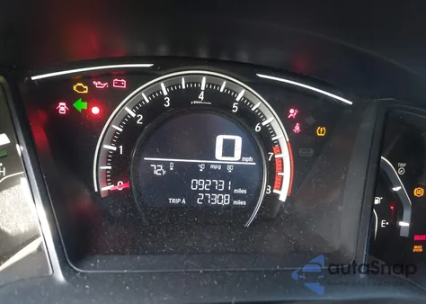 2017 Honda Civic Lx z USA, uszkodzony, nr VIN 2HGFC2F52HH527692